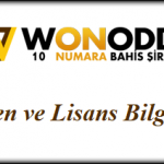 Wonodds Bilgileri