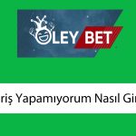 Oleybet Giriş Yapamıyorum Nasıl Girilir?